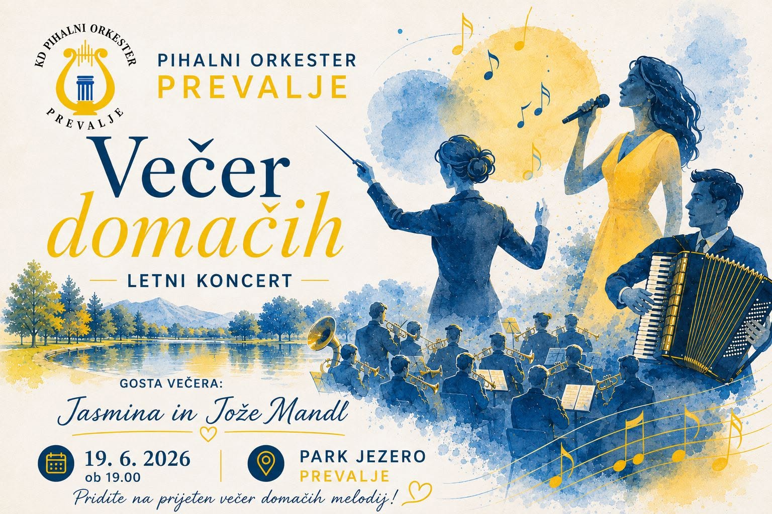 Večer domačih letni koncert